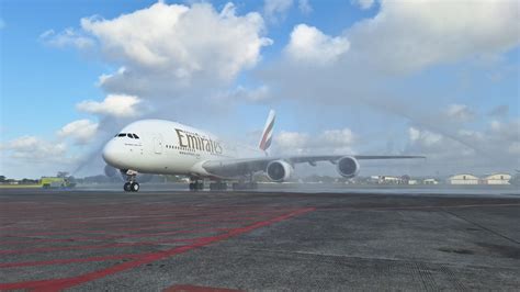 Emirates Airbus A380 Jakarta Soekarno-Hatta International Airport August 2026