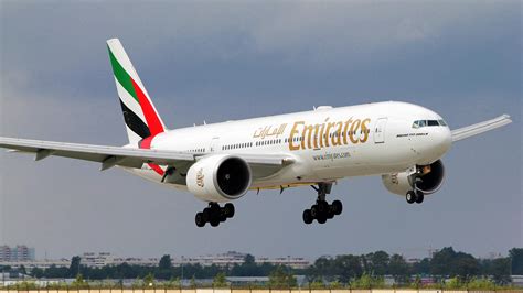 Emirates Boeing 777-200LR fifth freedom flight Barcelona Mexico City