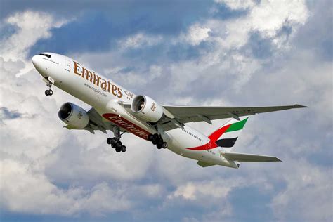 Emirates Boeing 777-200LR flying nonstop Dubai Houston ultra long haul route