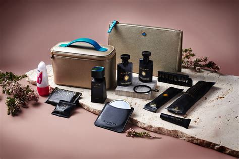 Emirates Bulgari business class amenity kit