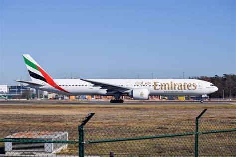Emirates refurbished Boeing 777 operating US routes from Dubai to Chicago Boston Miami