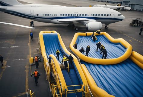 emotional passengers deplaning after emergency diversion at Oklahoma City airport