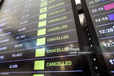 empty airport terminal europe flight cancellations departure board red alerts