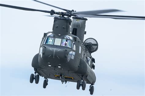 Engineers from Airbus and Boeing working on CH-47F maintenance collaboration in Germany