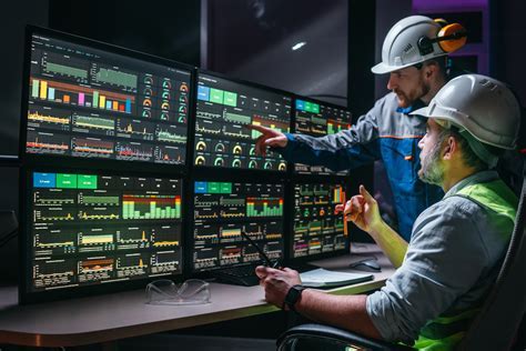 engineers monitoring electronic warfare tests inside BAF control room