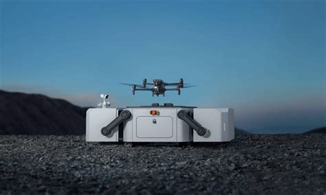 enterprise drone system performing autonomous surveillance mission