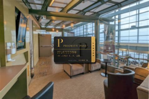entrance to a Priority Pass airport lounge