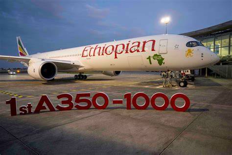 Ethiopian Airlines Airbus A350 Boeing 787 and Boeing 777 fleet at Addis Ababa