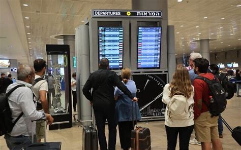 Ethiopian Airlines gate with suspended departure board for Tel Aviv