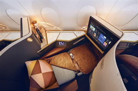 Etihad 787-9 Business Studio seat map close-up