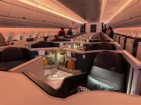 Etihad Airbus A350-1000 business class cabin ultra long haul seating