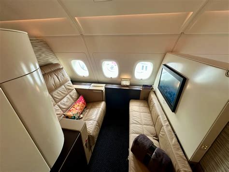 Etihad Airbus A380 First Class Apartment cabin interior
