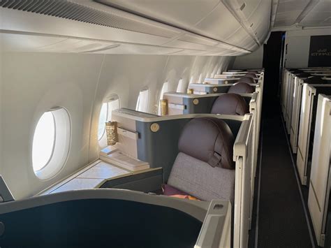 Etihad Airways A350-1000 business studio cabin