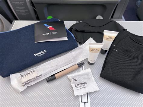 Etihad Airways economy amenity kit reusable tote bag long haul cabin