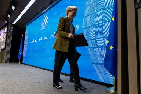 EU Commission headquarters discussing drone defence readiness post-summit