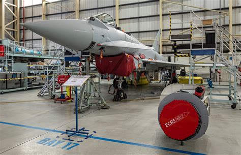 Eurofighter Typhoon’s radar array and sensor integration