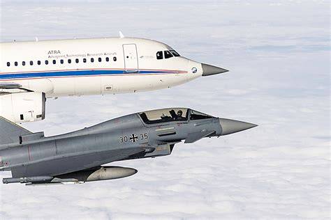 European Airbus A320 ATRA radar testbed Eurofighter Typhoon AESA development