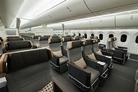 EVA Air 787-9 premium economy seat with Recaro R5 design