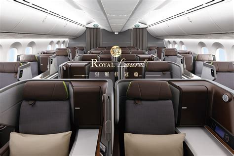 EVA Air Royal Laurel Class passenger sleeping flat bed Taipei North America transpacific