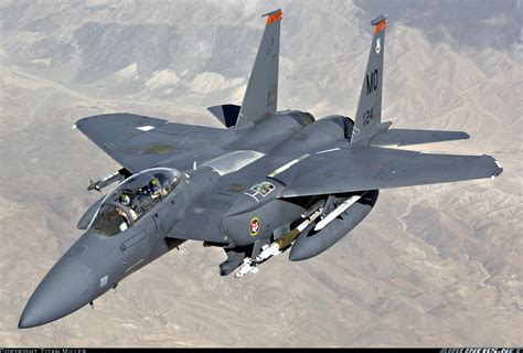 F-15 Eagle in formation with other fighter jets