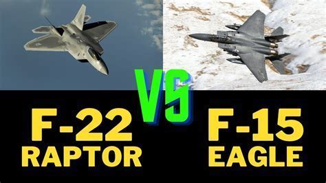 f-15 eagle vs. f-22 raptor altitude comparison
