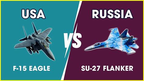 F-15 Eagle vs. Su-27 Flanker comparison
