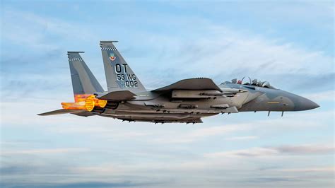 F-15C Eagle static display at Kingsley Field during previous air show