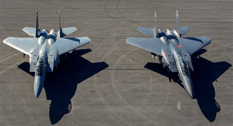 F-15EX on display at Air Force airshow, highlighting its payload capacity and avionics