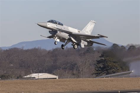 F-16 Block 70 fighter jet equipped with modern AESA radar and precision weapons