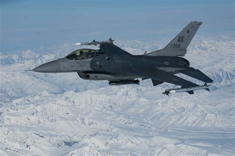F-16 Fighting Falcon performing close air support mission in Afghanistan