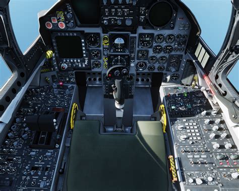 f-16 post gulf war upgraded cockpit