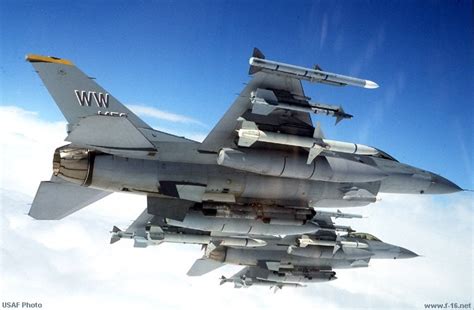 F-16CJ Wild Weasel Block 50 fighter carrying AGM-88 HARM missile