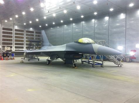 F-16XL on display Edwards Air Force Base museum