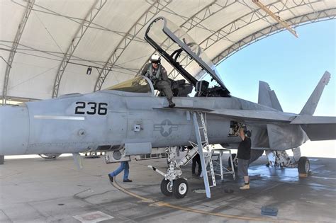 F-18 Super Hornet Block III pilot communicating through an advanced helmet system