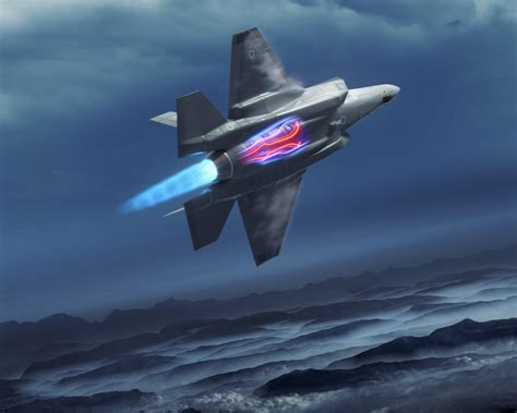 f-22 in subsonic cruise mode