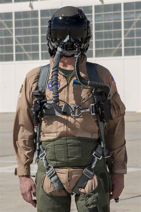 f-22 pilot wearing anti-g suit