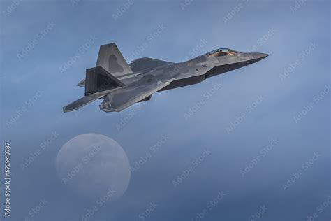 F-22 Raptor armed for combat mission