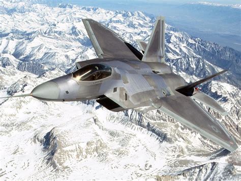 F-22 Raptor engaging adversary aircraft in beyond visual range combat