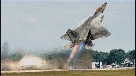 f-22 raptor performing high-speed maneuvers