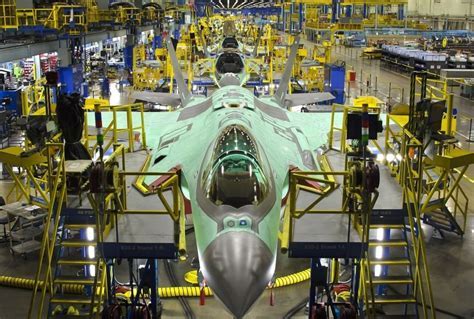 f-35 assembly line lockheed martin fort worth texas 2024