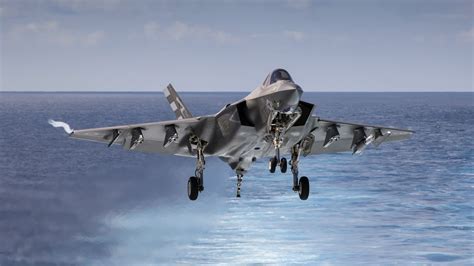 F-35 Lightning II fighter returning from Operation Midnight Hammer sortie