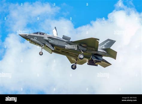F-35 Lightning II stealth fighter during flight operations