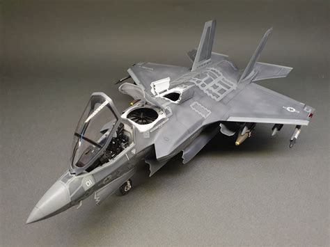 F-35 model showcasing future upgrades