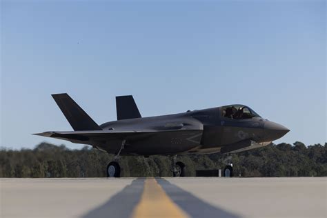 F-35 squadron at NATO airbase during multinational training drill