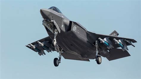 F-35A armed with GBU-12 bombs during precision strike test