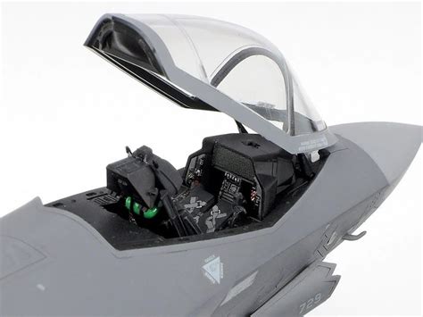 F-35A cockpit with drag chute deployment control panel highlighted