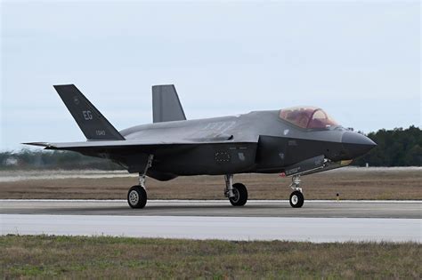 F-35A fighters stationed at Eglin’s 33d Fighter Wing