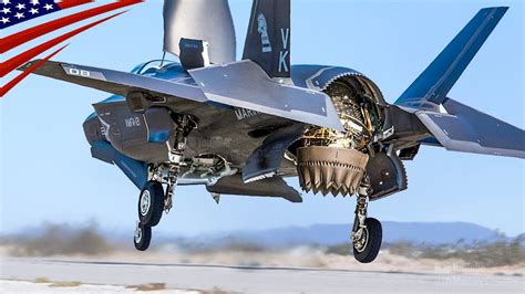F-35B vertical takeoff testing with heat-resistant intake components