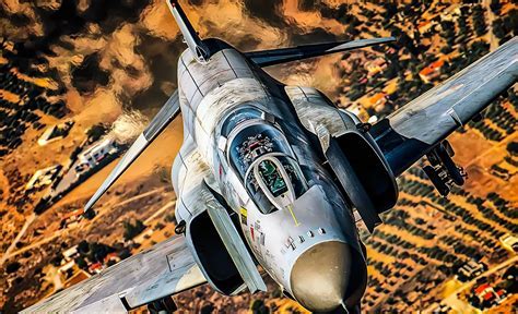 F-4 Phantom II air-to-air interception profile illustration