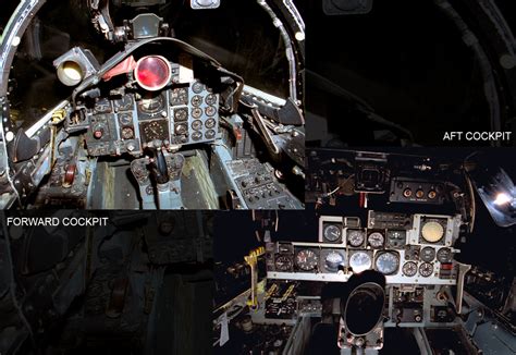 F-4B Phantom II cockpit radar display and fighter aircraft in flight